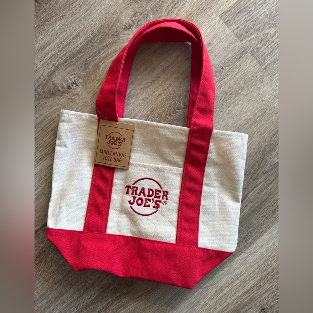 Trader Joe’s Mini Canvas Tote Bag